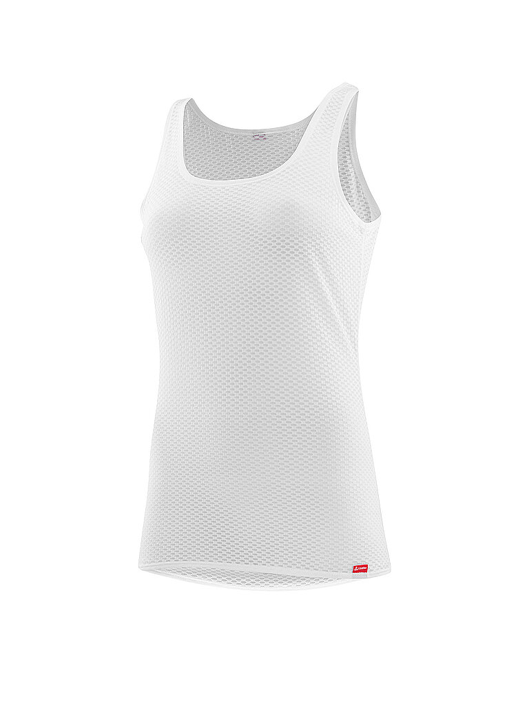 LÖFFLER Damen Singlet Grid Transtex Light weiss | 36