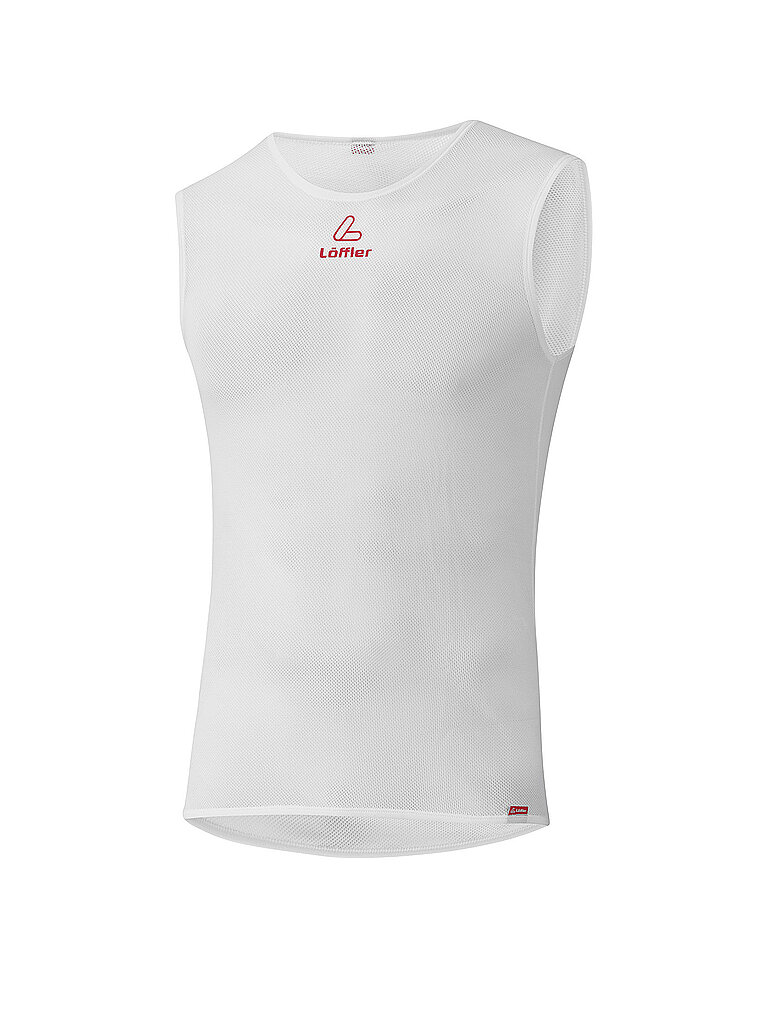 LÖFFLER Herren Rad Singlet TRANSTEX LIGHT  weiss | 52