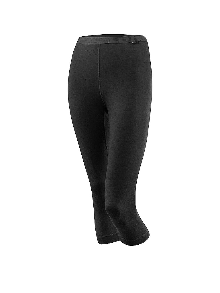 LÖFFLER Damen Unterziehhose TRANSTEX Merino 3/4 schwarz | 36