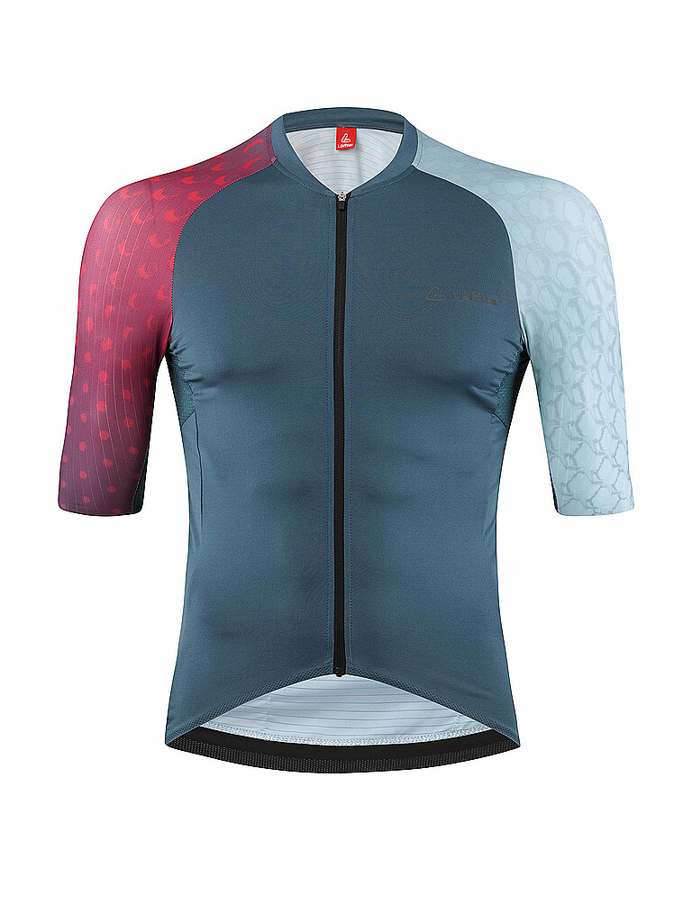 LÖFFLER Herren Radtrikot Statement Glam petrol | 48