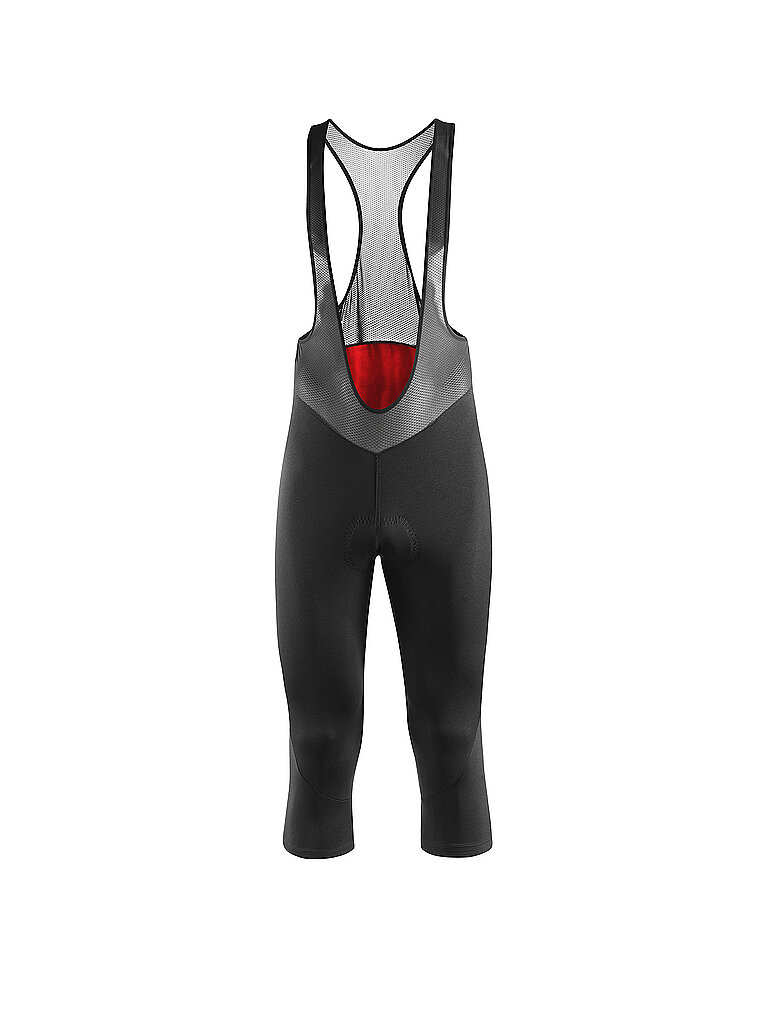 LÖFFLER  Herren Rad Trägerhose Basic Gel 3/4  schwarz | 48