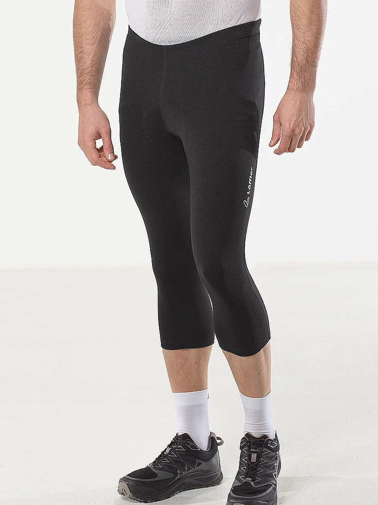 LÖFFLER Herren Radhose Basic 3/4 Bund schwarz | 48 — Bild 3