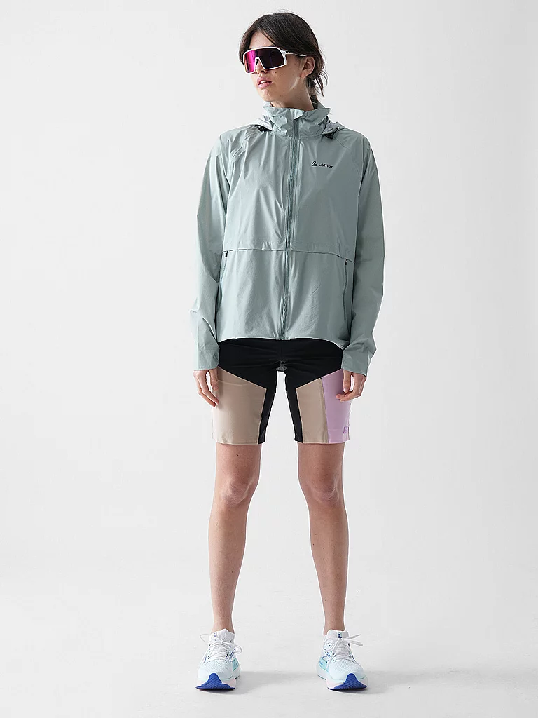 LÖFFLER Damen Radjacke WPM Pocked CF Hoodie hellgrün | 42 — Bild 3