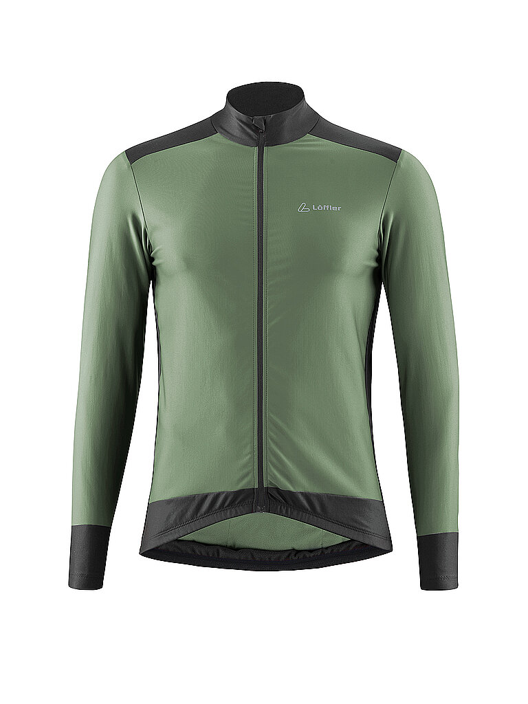 LÖFFLER Herren Winter Radtrikot General Mid olive | 50