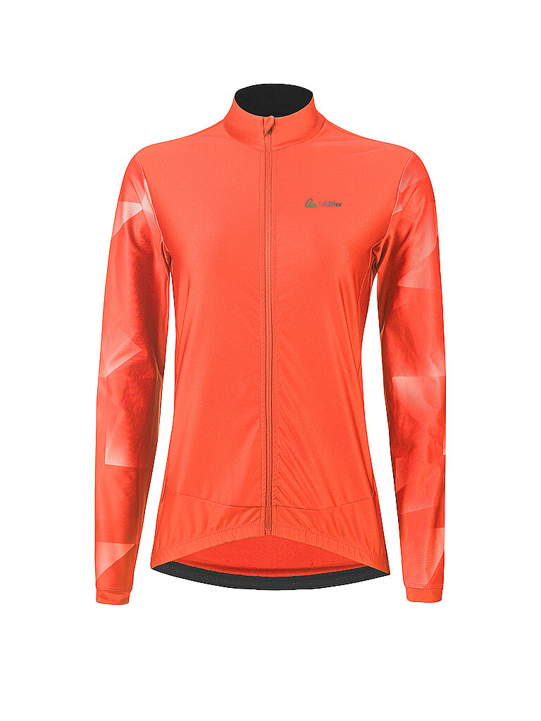 LÖFFLER Damen Winter Radtrikot Tori Mid koralle | 36