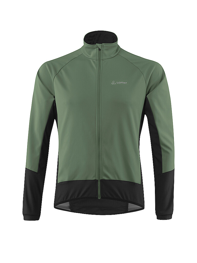 LÖFFLER Herren Winter Radjacke Alpha Airblocc Light olive | 50