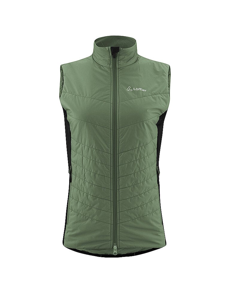LÖFFLER Damen Langlaufweste PL60 olive | 34