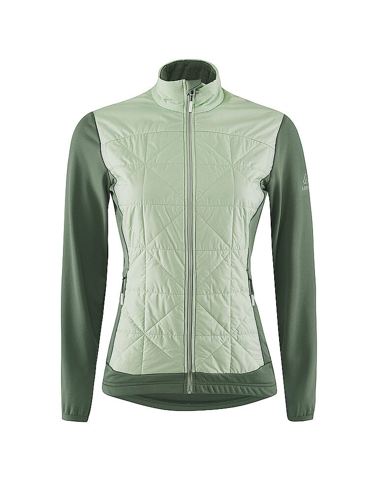 LÖFFLER Damen Langlauf Hybridjacke Ascenta PL60 olive | 34