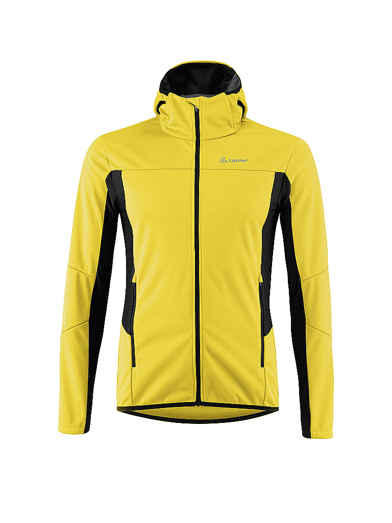 LÖFFLER Herren Langlauf Jacke North AB Light Hoodie gelb | 48