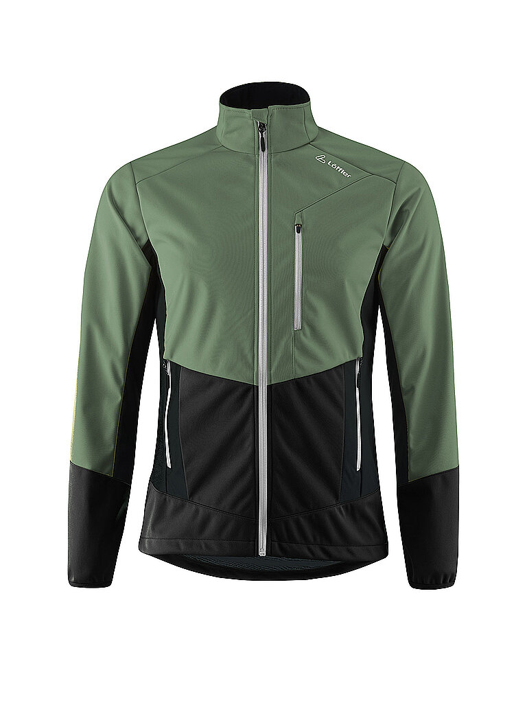 LÖFFLER Herren Langlaufjacke Farido CF AB Light olive | 48