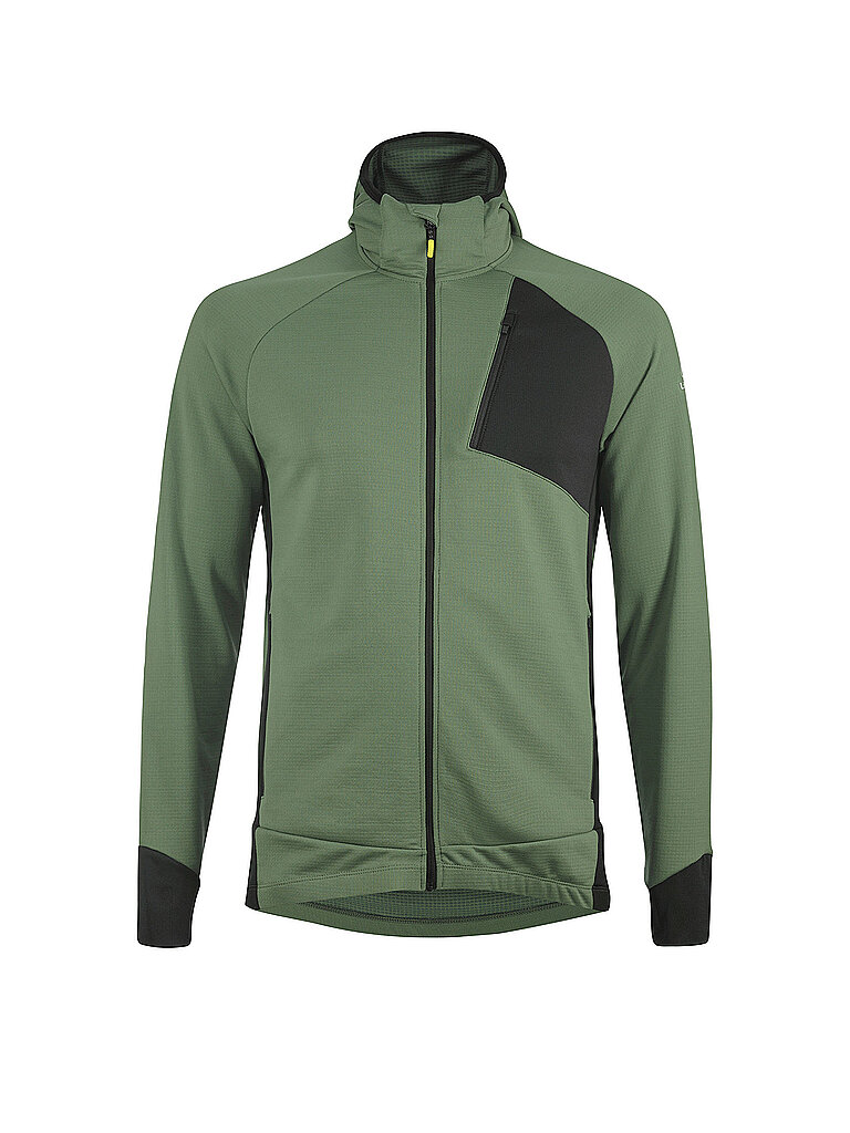LÖFFLER Herren Langlauf Fleecejacke Tech-Merino Hoodie olive | 54