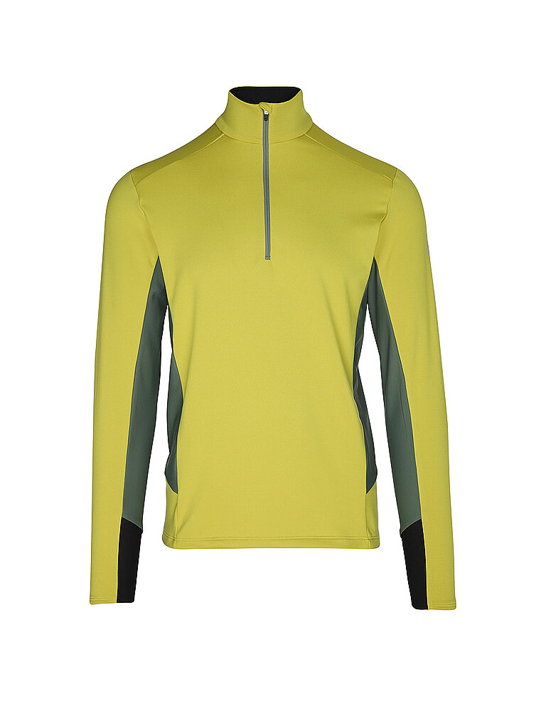 LÖFFLER Herren Unterziehshirt Midlayer Tech-Stretch gelb | 48