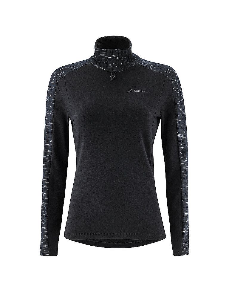 LÖFFLER Damen Langlauf Unterzieh Shirt Turtleneck Starlit Transtex schwarz | 34