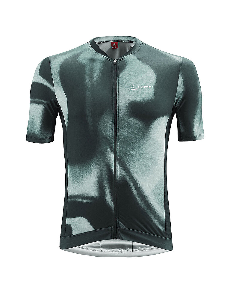 LÖFFLER Herren Radtrikot PSY FZ MID dunkelgrün | 54