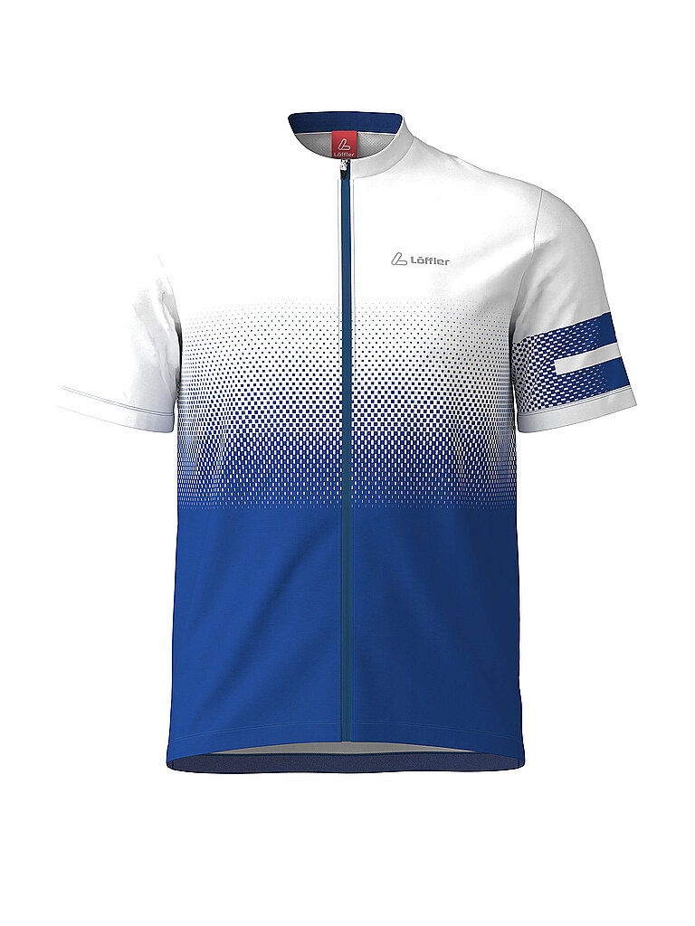 LÖFFLER Herren Radtrikot Dimi FZ blau | 48