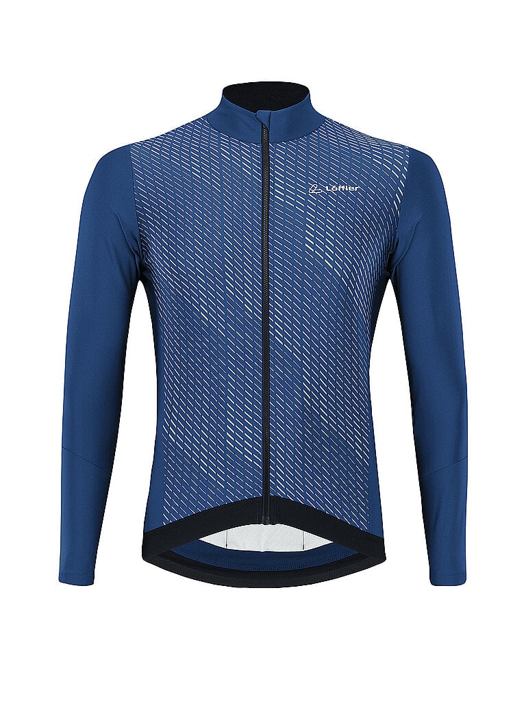 LÖFFLER Herren Winter Radtrikot Eagle Hotbond RF dunkelblau | 52