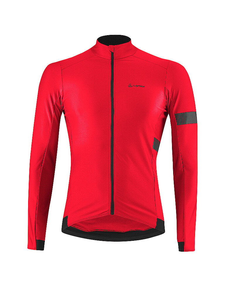 LÖFFLER Herren Winter Radtrikot Capitano rot | 48