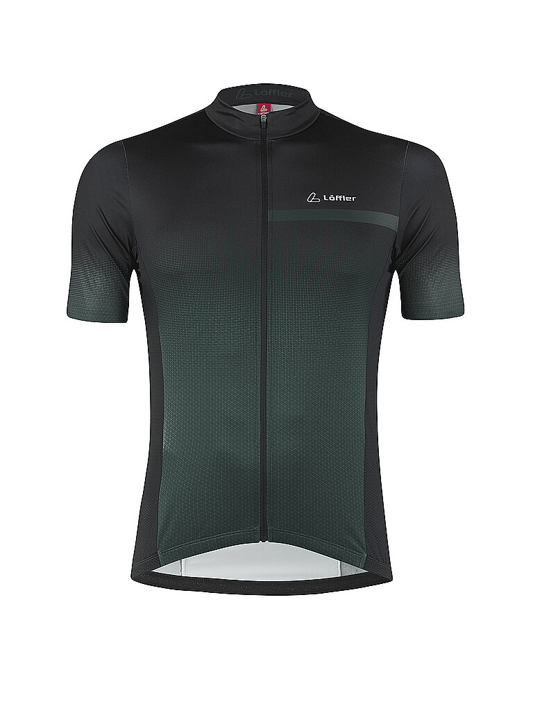 LÖFFLER Herren Radtrikot Coogan FZ Mid dunkelgrün | 48