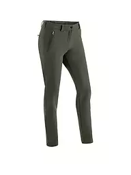 MAIER SPORTS | Damen Wanderhose Helga Slim | dunkelgrün