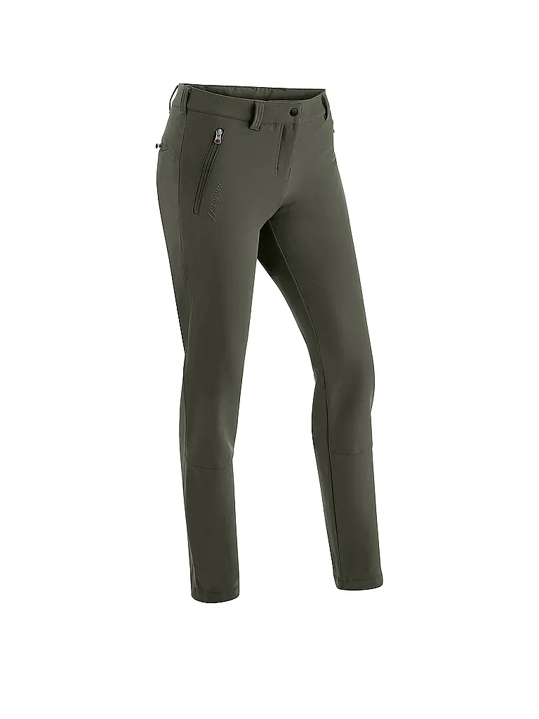 MAIER SPORTS | Damen Funktionshose Helga Slim | Dunkelgrün