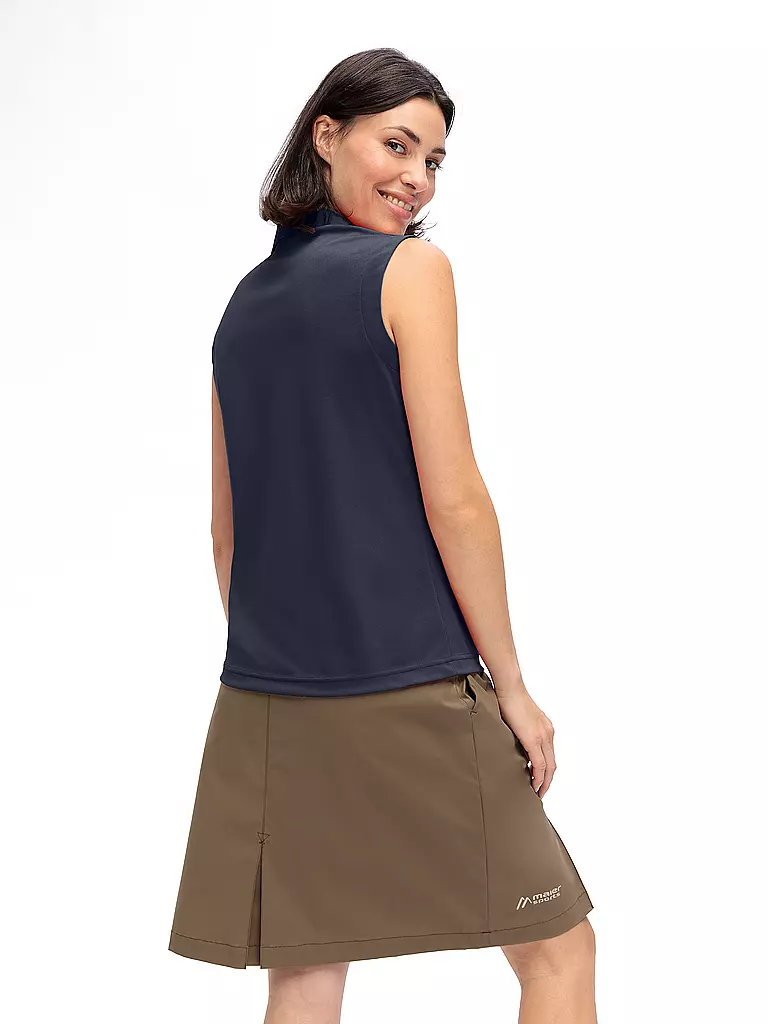 MAIER SPORTS | Damen Funktionspolo Ulrike | dunkelblau