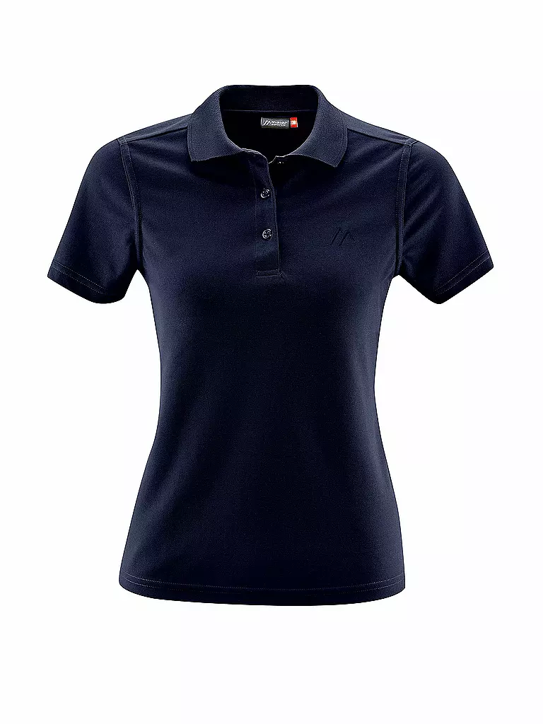 MAIER SPORTS | Damen Polo Ulrike | dunkelblau