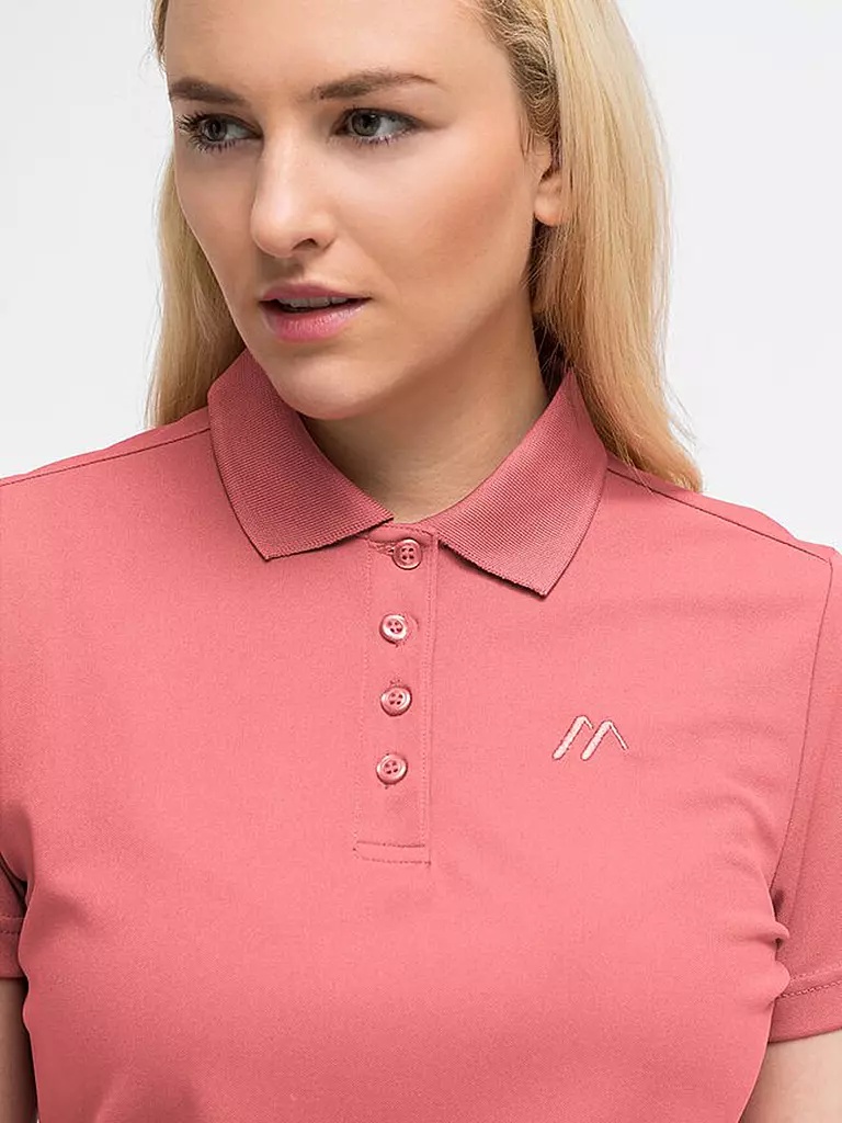 MAIER SPORTS | Damen Polo Ulrike | koralle