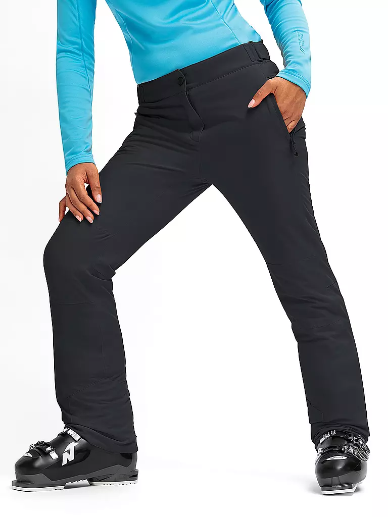 MAIER SPORTS | Damen Skihose Vroni Slim 2.0 | schwarz