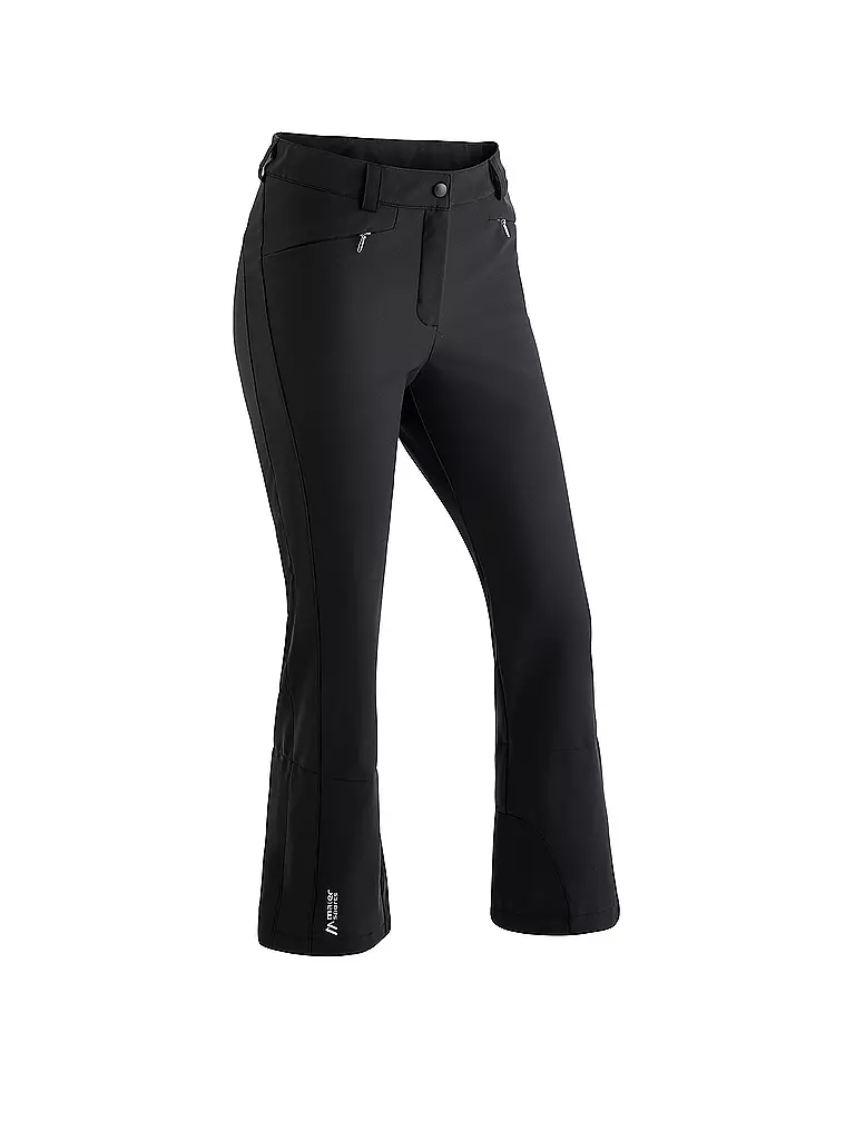MAIER SPORTS | Damen Softshell Skihose Mary | schwarz