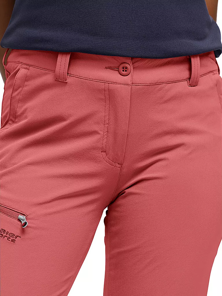 MAIER SPORTS | Damen Wanderhose Inara Slim | dunkelrot