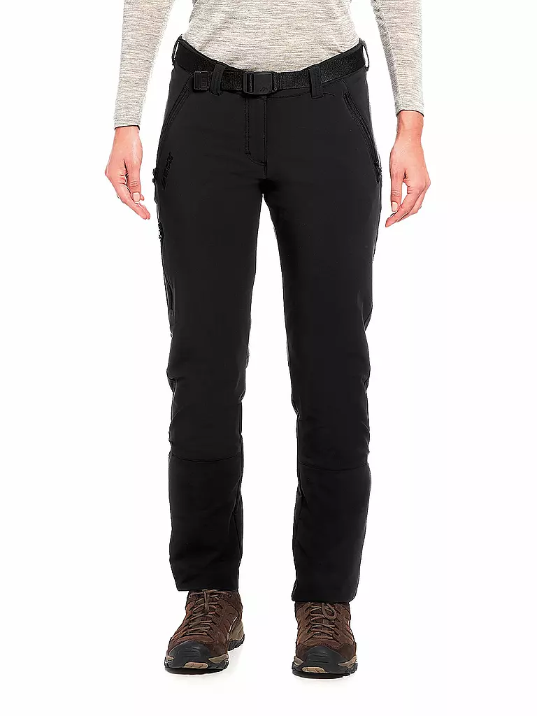 MAIER SPORTS | Damen Wanderhose Lana Slim | schwarz