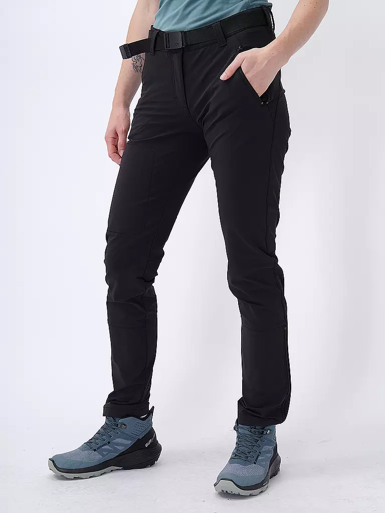 MAIER SPORTS | Damen Wanderhose Lana Slim | schwarz