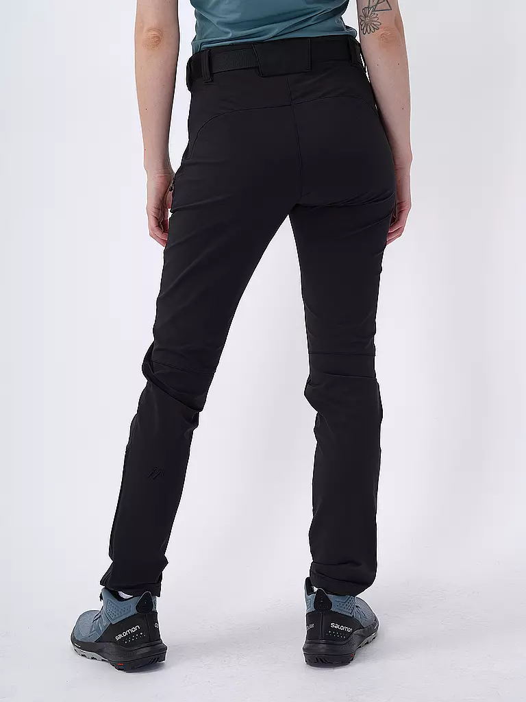 MAIER SPORTS | Damen Wanderhose Lana Slim | schwarz