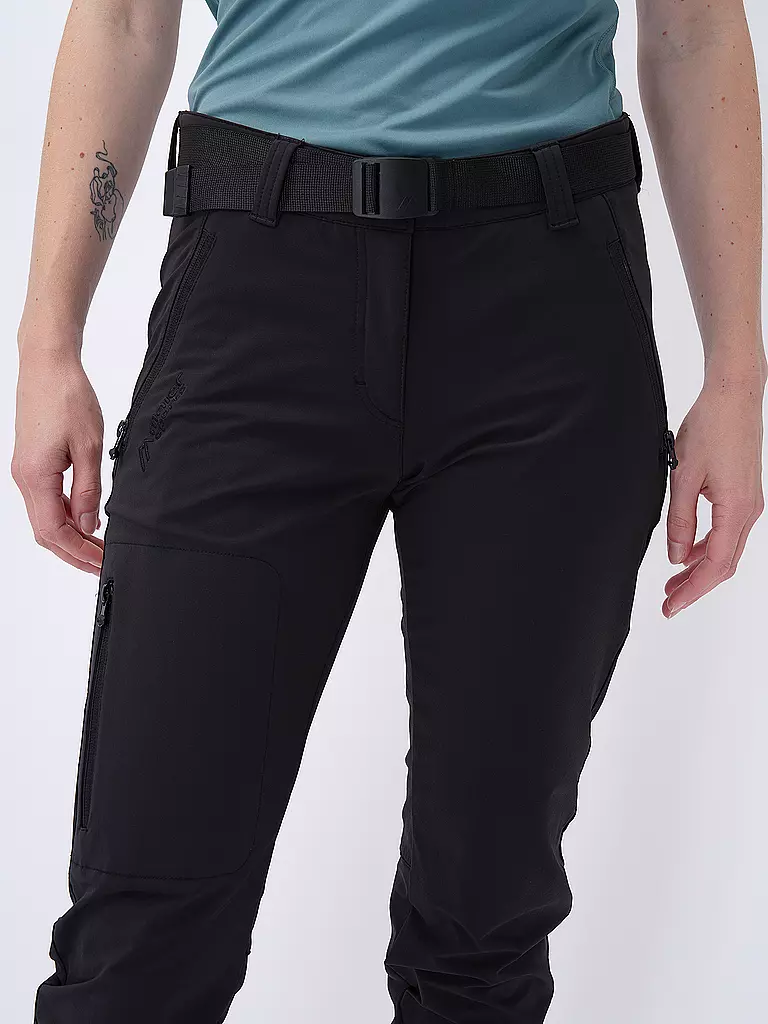 MAIER SPORTS | Damen Wanderhose Lana Slim | schwarz