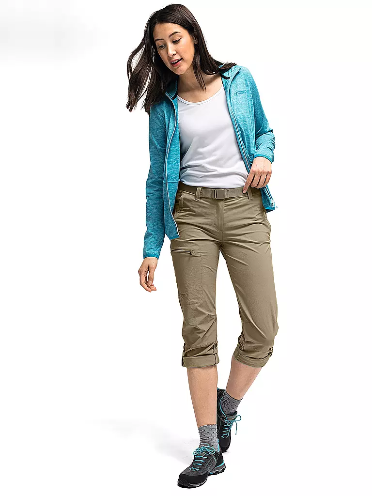 MAIER SPORTS | Damen Wanderhose Lulaka Roll Up | beige