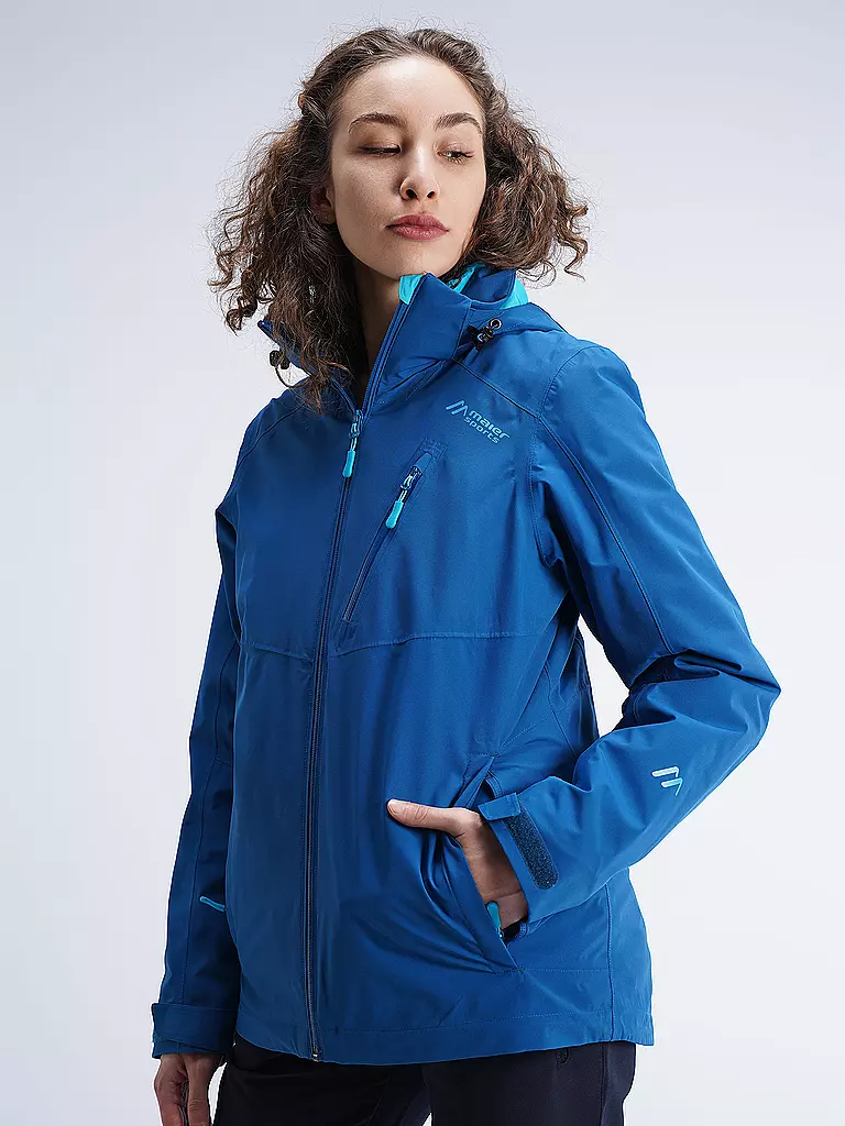 MAIER SPORTS | Damen Wanderjacke Ribut 3in1 | blau
