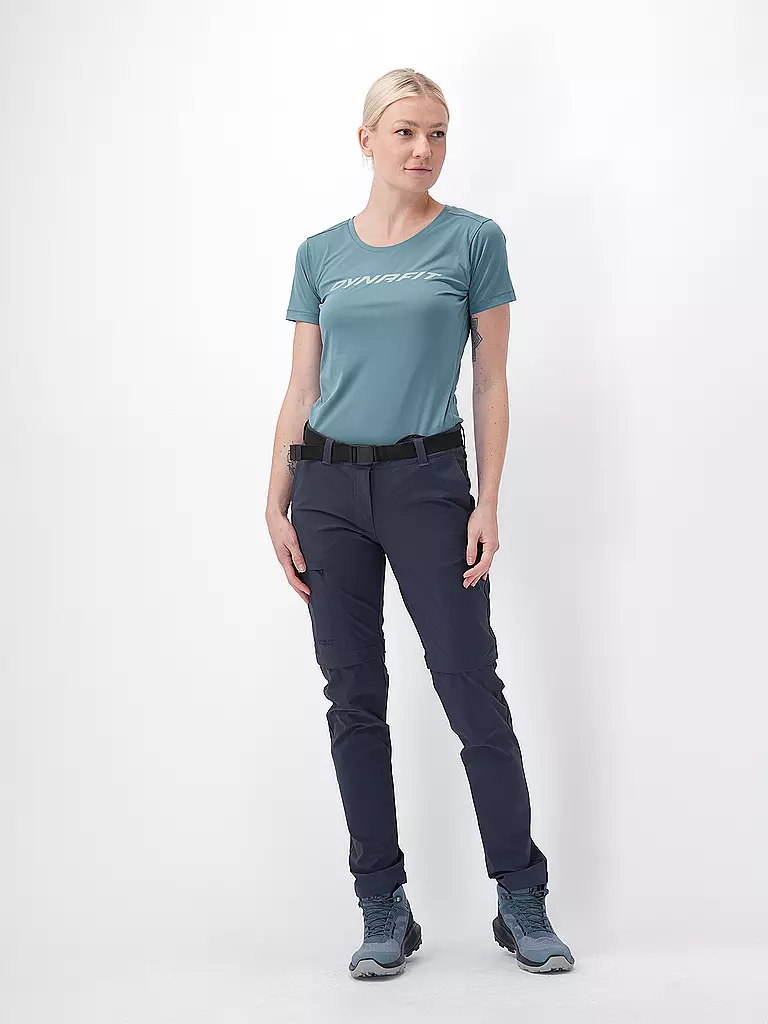 MAIER SPORTS | Damen ZipOff-Wanderhose Inara Slim Zip | grau