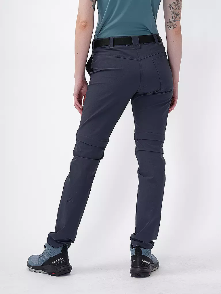 MAIER SPORTS | Damen ZipOff-Wanderhose Inara Slim Zip | grau