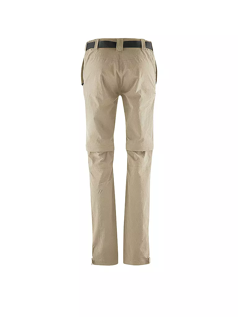 MAIER SPORTS | Damen ZippOff-Wanderhose Nata | beige