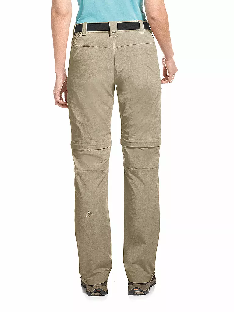 MAIER SPORTS | Damen ZippOff-Wanderhose Nata | beige