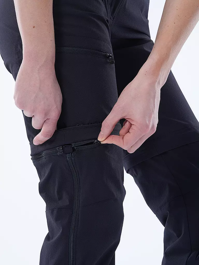 MAIER SPORTS | Damen ZippOff-Wanderhose Nata | dunkelblau