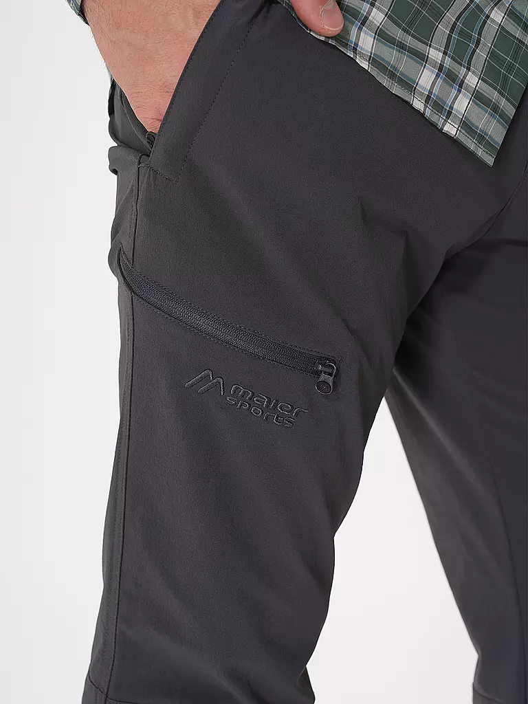 MAIER SPORTS | Herren 3/4 Wanderhose Jennisei | grau