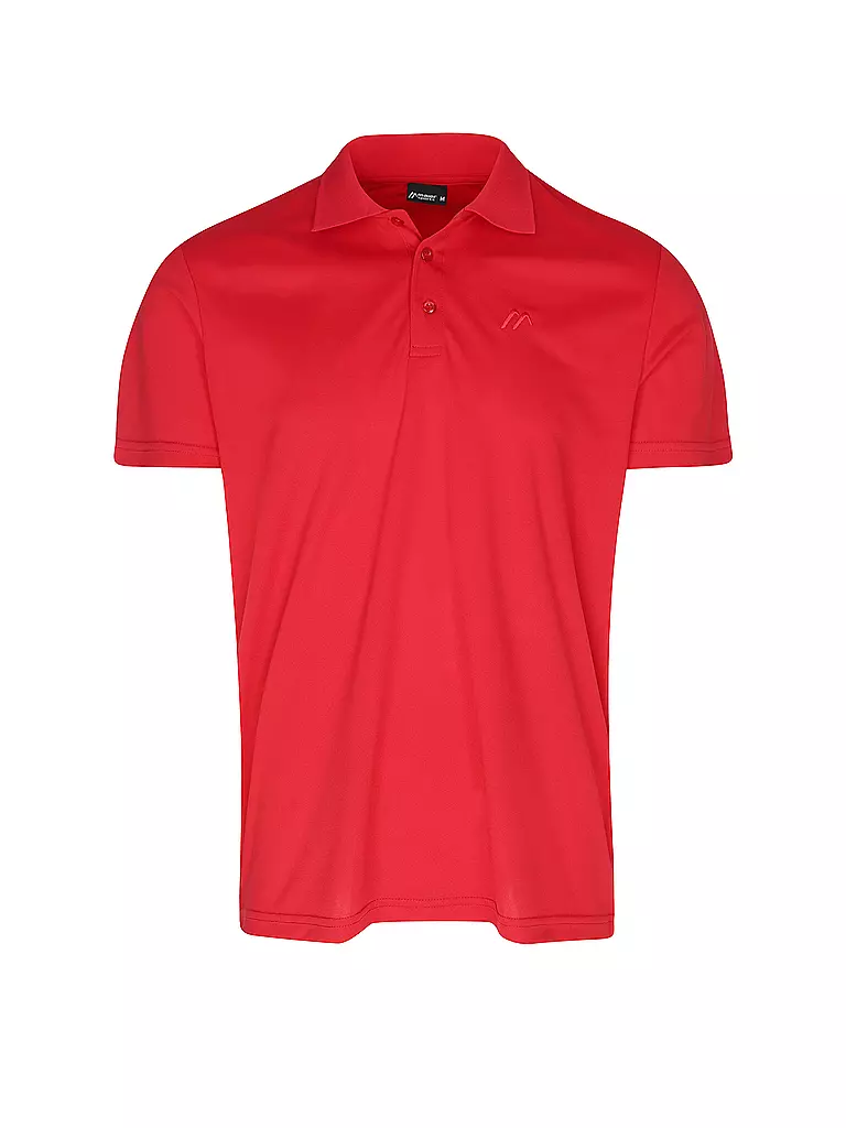MAIER SPORTS | Herren Funktionspolo Ulrich | rot