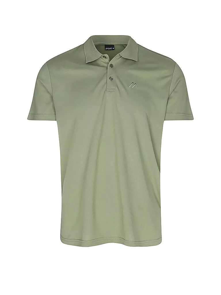 MAIER SPORTS | Herren Funktionspolo Ulrich | olive
