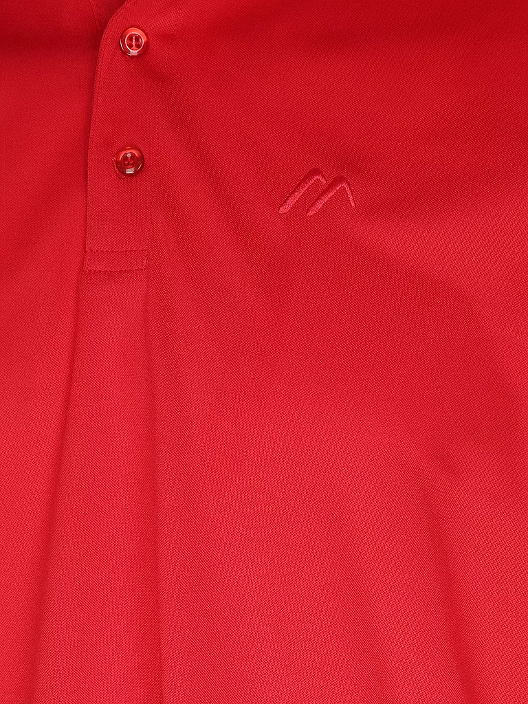 MAIER SPORTS | Herren Funktionspolo Ulrich | rot