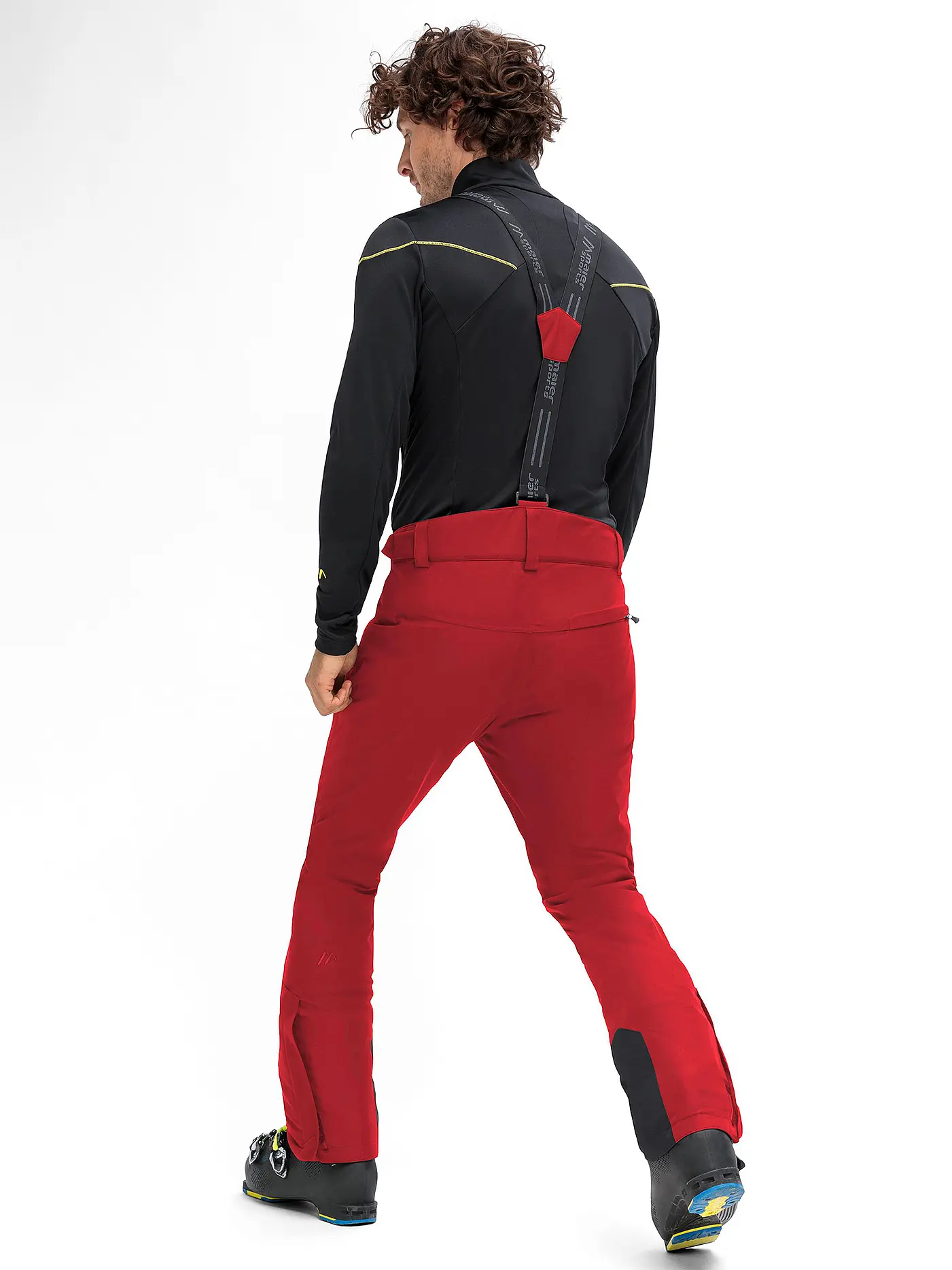MAIER SPORTS | Herren Skihose Anton Slim 2.0 | rot