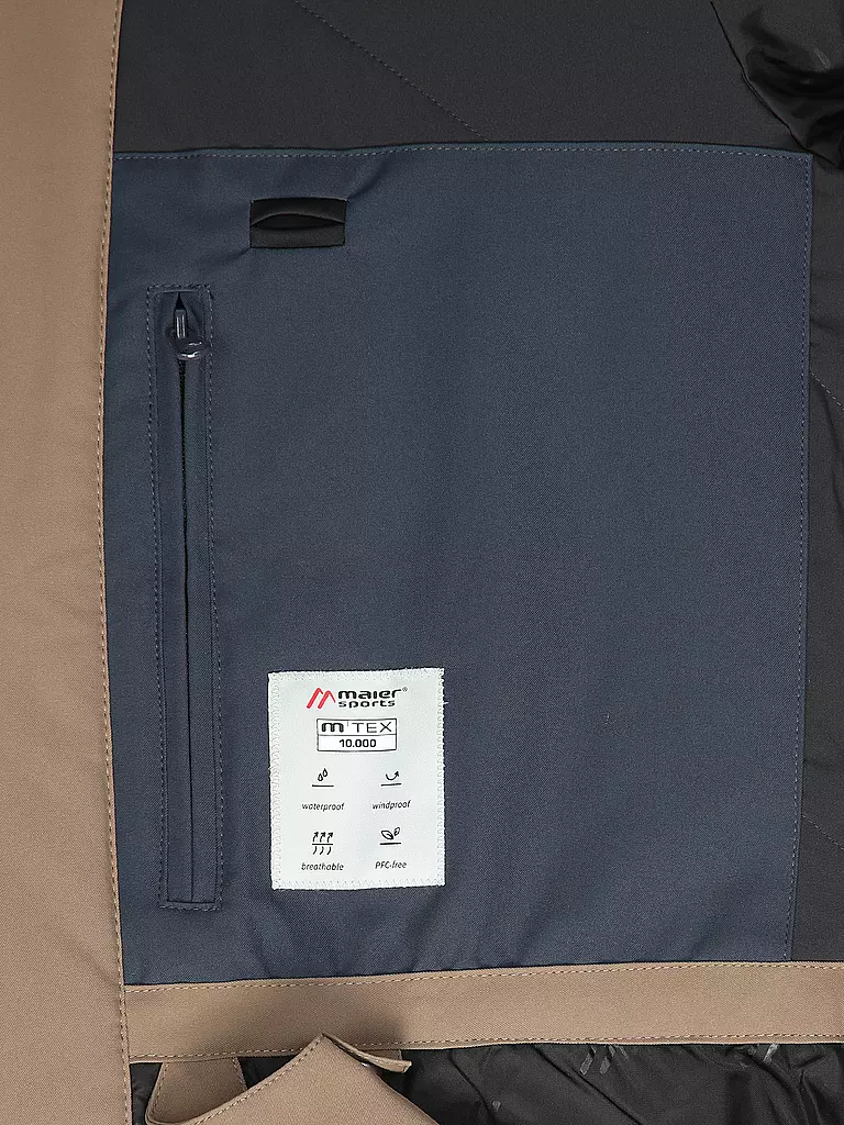 MAIER SPORTS | Herren Skijacke Beskid | hellbraun