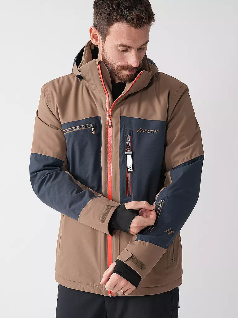 MAIER SPORTS | Herren Skijacke Beskid | hellbraun