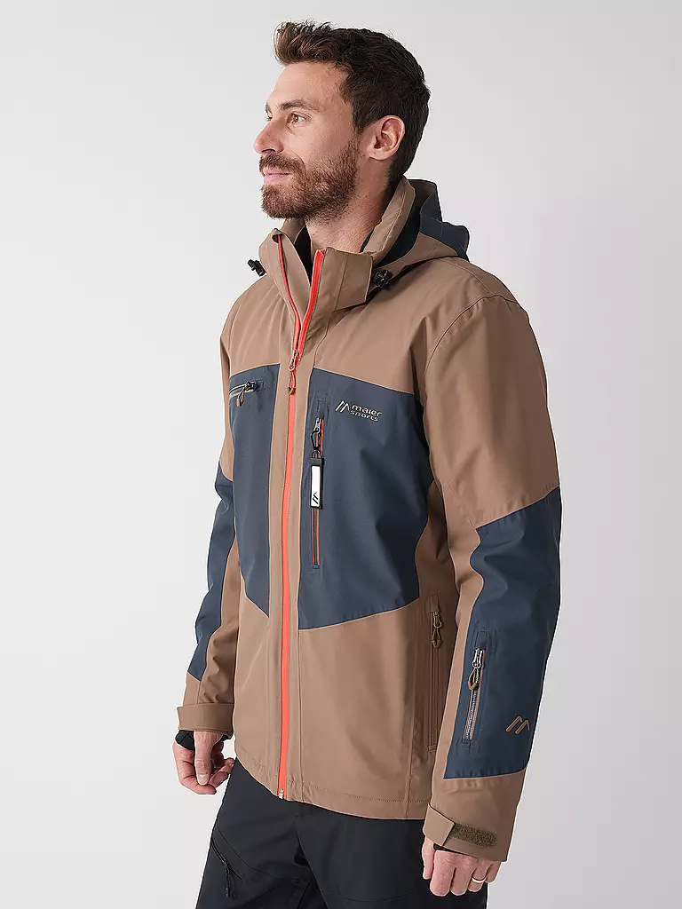 MAIER SPORTS | Herren Skijacke Beskid | hellbraun
