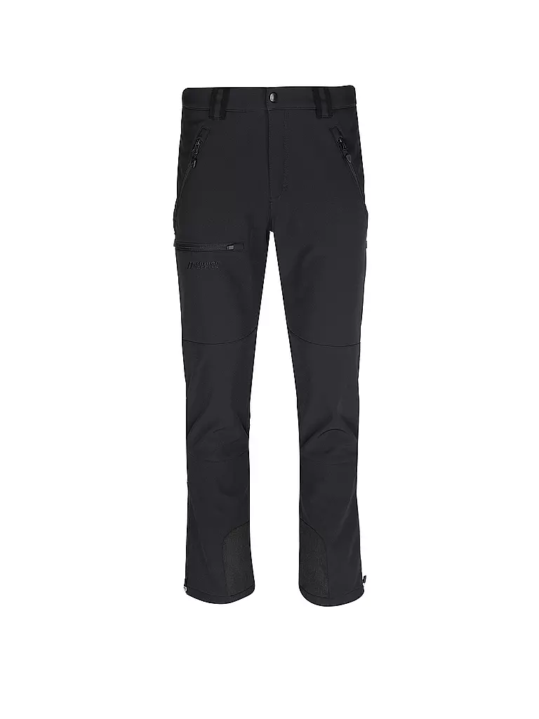 MAIER SPORTS | Herren Softshell Wanderhose Adakit | schwarz
